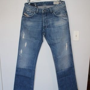 Diesel Zaf Special Distressed Bootcut Jean…